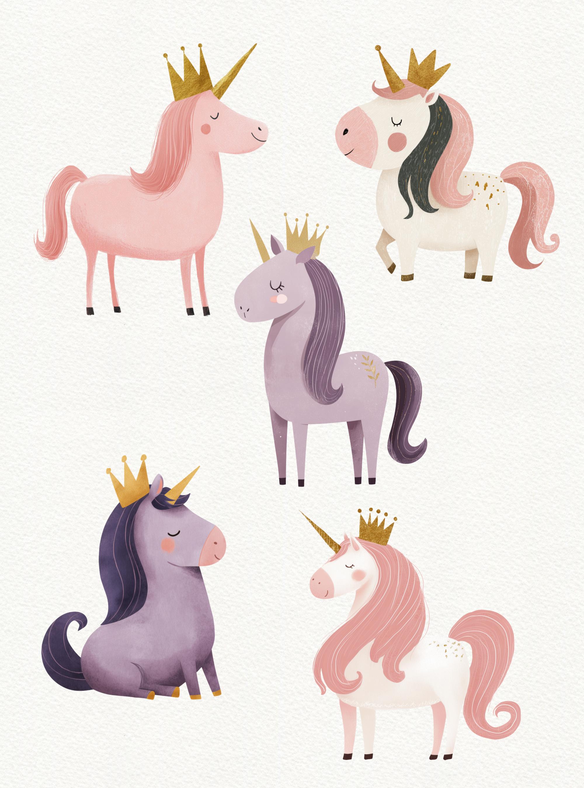 Unicorn Princess Clipart, Cute Unicorn PNG Images, Princess Clipart ...