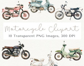 Motorcycle Clipart, Motorcycle PNG, Motorcycle Clip Art, Biker Clipart, Bike Clipart, Biker PNG, Cute Motorcycle Graphics, Motorbike Clipart
