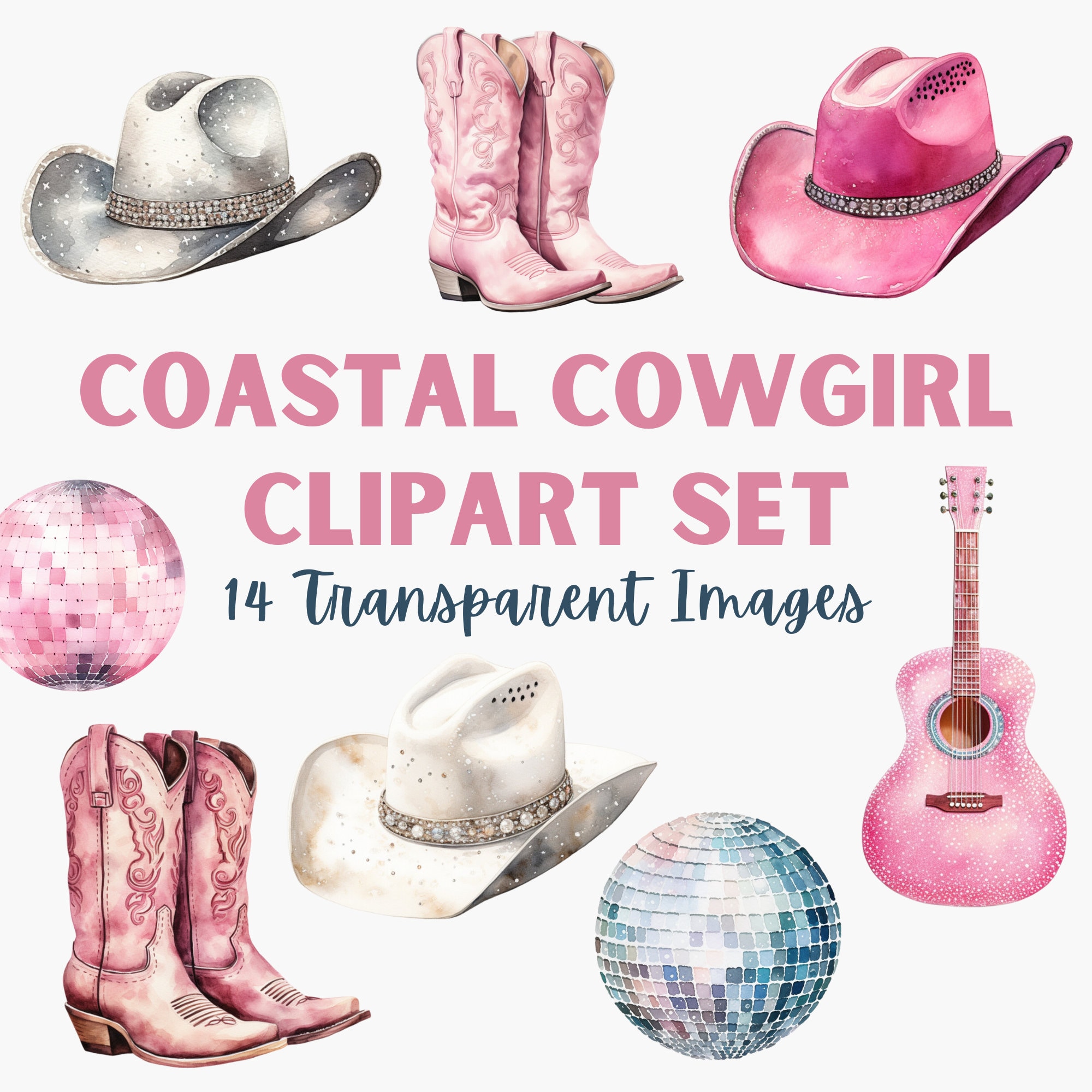 Retro Rosafarbener Cowgirl Hut Mit Discokugel Disco Cowgirl Zitiert Cowboy  Stock-Vektorgrafik von ©CoCoArt_Ua 654424804