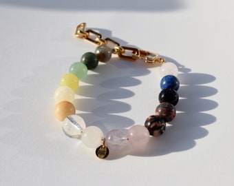 Multi-Gemstone bracelet | High quality handmade jewelry