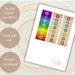 Set of 3 Printable Chakra Bookmarks, Downloadable PDF File Containing 3 ...