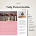 Bakery Business Newsletter Template: Editable Cafe Brochure (canva) - Etsy