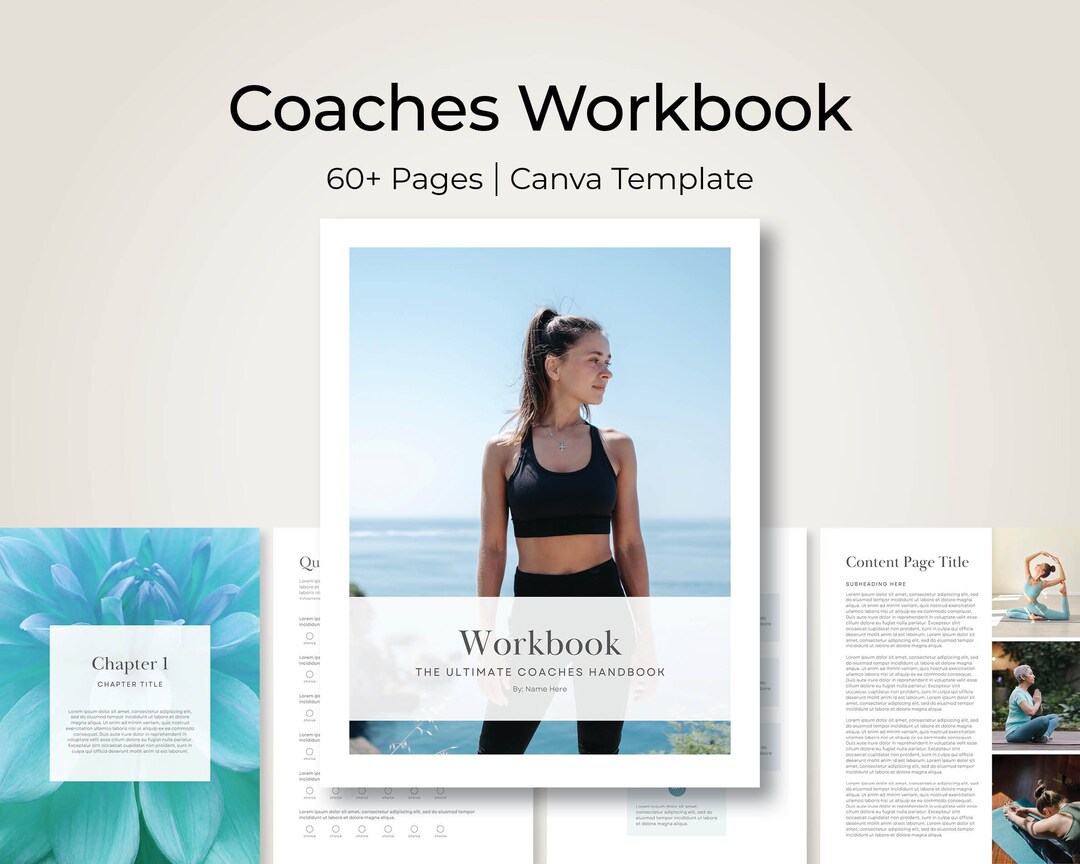 Ebook Template, Coaching Workbook Template, Lead Magnet Template ...