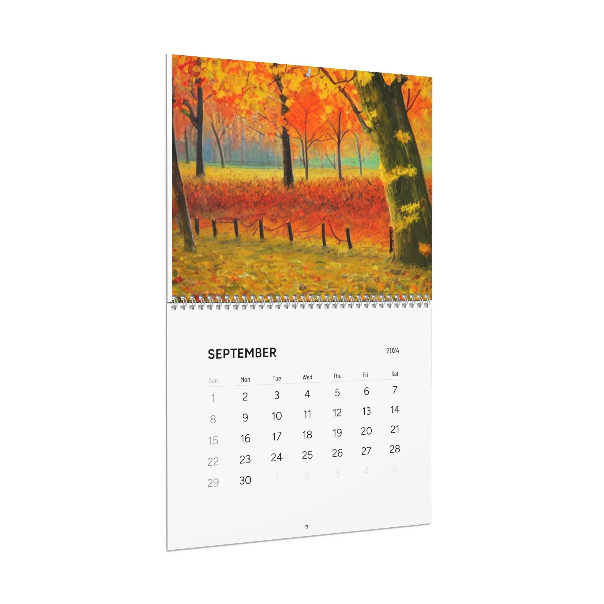 Wall Calendars 2024 Etsy