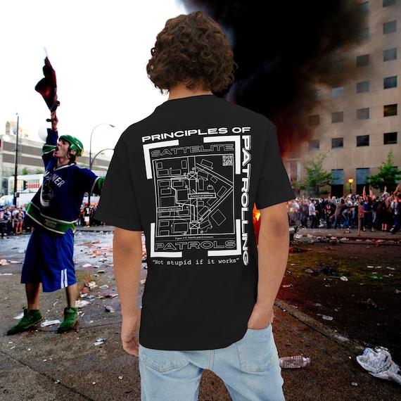 the satellite patrol gwot shirt [Bella Canvas 3010]