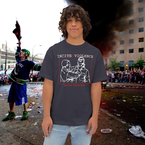 the incite violence shirt [Bella Canvas 3010]