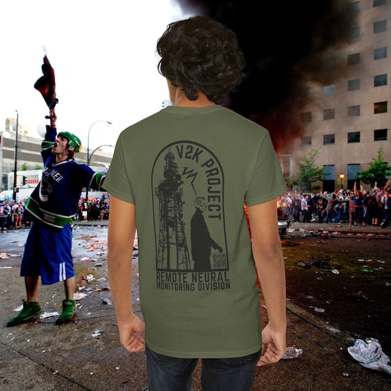 the r/gangstalking v2k shirt [Gildan 5000]