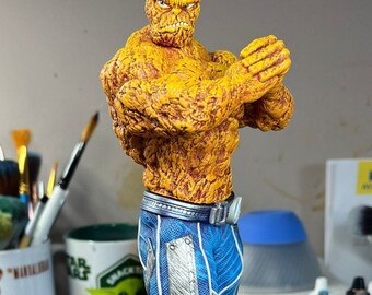The Thing (Ben Grimm) - Fantastic 4 - 1:10 Scale - (241mm) - Hand Painted Sculpture (FAN ART)