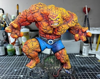 The Thing (Ben Grimm) - Fantastic Four - 1:9 Scale - (191mm) - Hand Painted Sculpture (FAN ART)