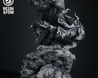 Marvel Iron Fist Sculpture: STL-bestanden getest en klaar om af te drukken