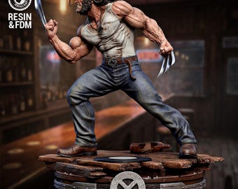 Wicked - Logan vs Wolverine-personagemodel STL-bestanden