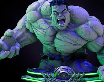 Incredible Hulk Büste - 3D-Druck STL Modell