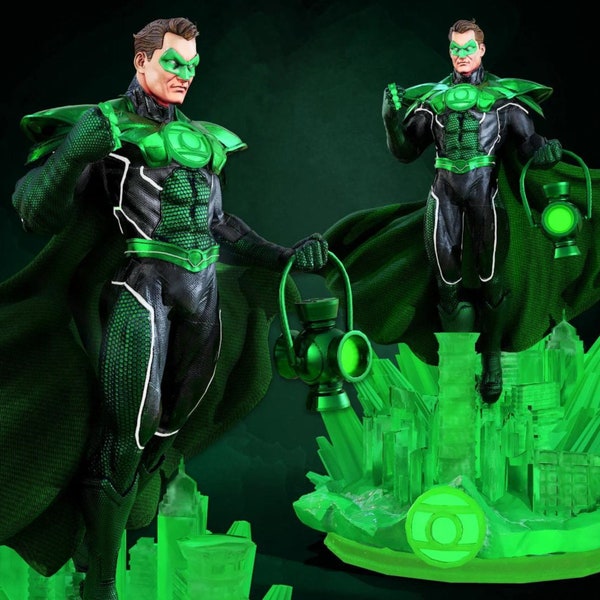 Green Lantern STL Files: Tested and ready for Printing!