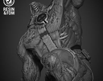 Wicked Marvel Cyclops Zombie Sculpture: getest en klaar voor 3D-printen