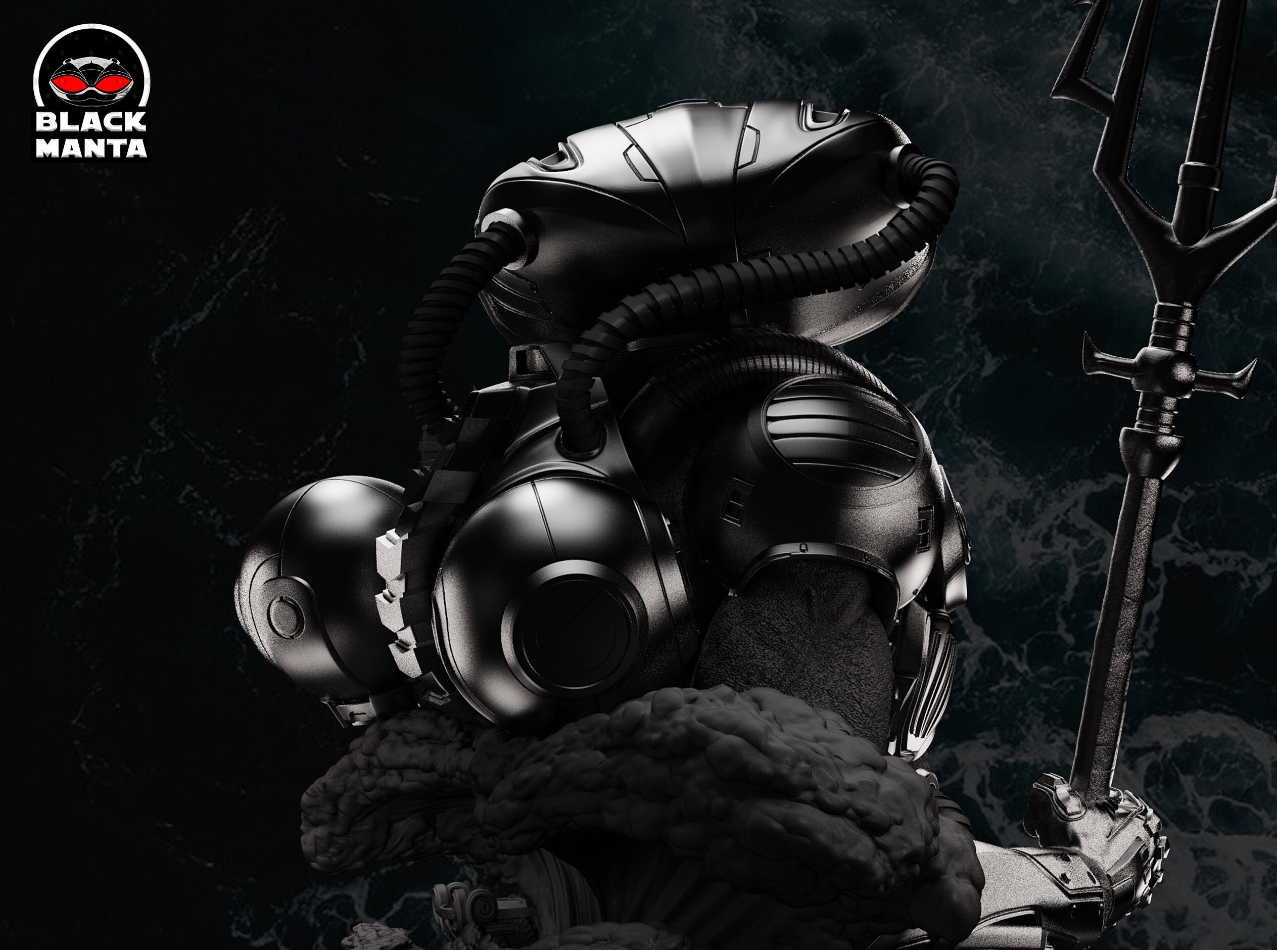 Black Manta: 3d Printer STL files Ready to Download!