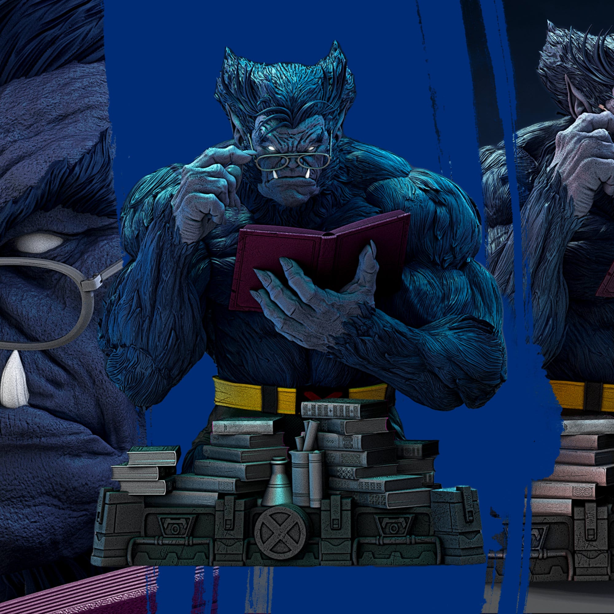 The Beast X-men - Digital STL Files for 3d Printing - Etsy