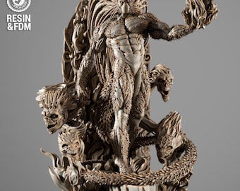 Wicked Marvel Black Heart-sculptuur: getest en klaar voor 3D-printen