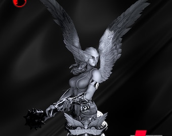 Hawkgirl Bust 1/4 scale tested and ready for printing