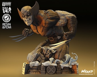 Marvel Wolverine 2023-buste: getest en klaar voor 3D-printen
