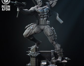 カスタムペイントされたパニッシャー 1/6スケール レジンミニチュア
