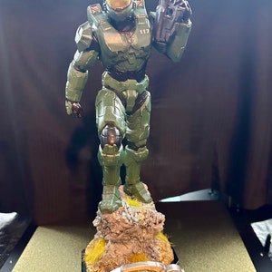Custom Painted 3d printed Resin models, Custom Painted Figurines, Miniatures, Unique Halo Character Statue - Custom 1:10 Scale