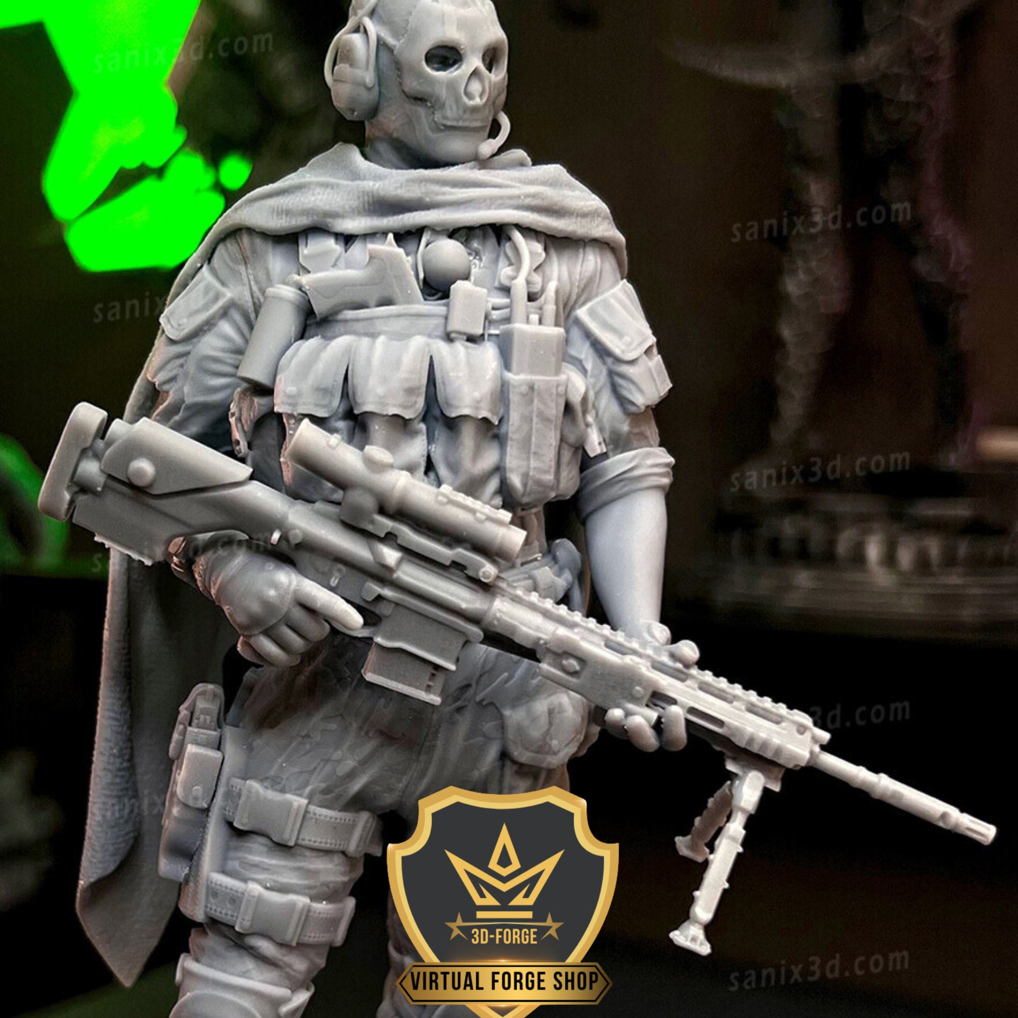 1/6 カスタムフィギュア ミリタリー COD MW2 ゴースト GHOST 1/6 カスタムフィギュア ミリタリー COD MW2 ゴースト GHOST