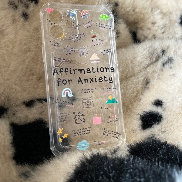 Anxiety Phone Case Etsy