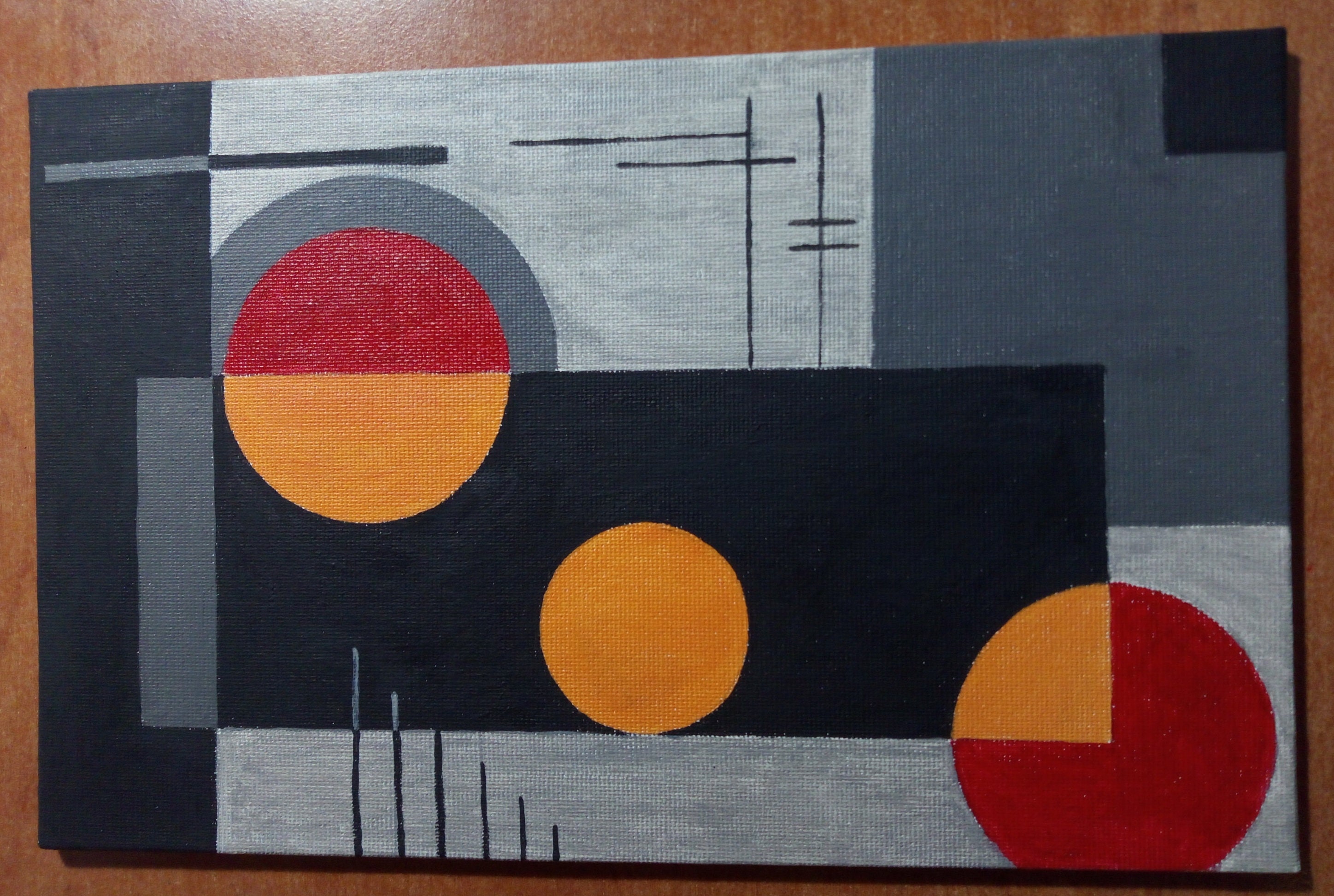 Etsy - Peinturesbysterenn Gris Peinture