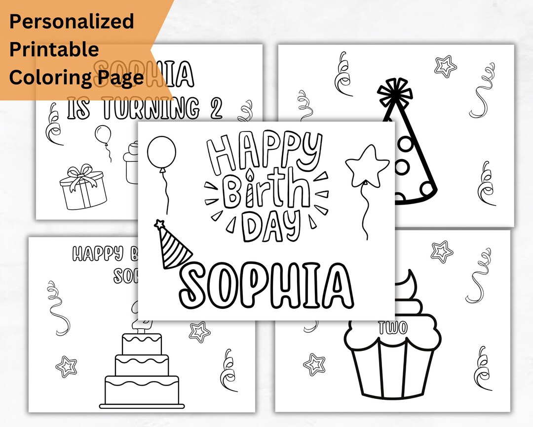 Personalized Birthday Coloring - Il 1080xN.5182256969 4md1 