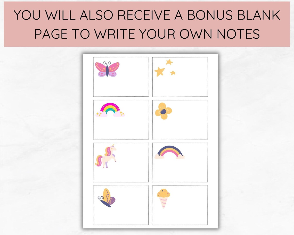 Lunch Box Notes Printable Lunch Notes for Kids Cute Lunchbox Notes