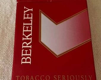 Vintage Berkeley Superkings Cigarette Cigarettes Cigarette Paper Box Empty Cigarette Pack Zigaretten Sigarette Cigarettes