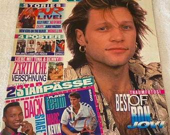Bravo 41/93 Titelfoto Bon Jovi,Poster:Die Prinzen,D.J. Bobo,Bon Jovi,Gilby Clark