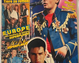 Vintage BRAVO 46/1986 + Extra Falco - Madonna - Europe - Tina Turner - a-ha