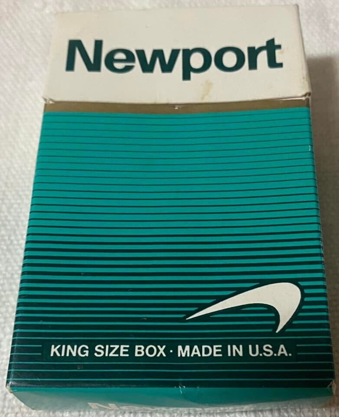 Vintage Newport Cigarette Cigarettes Cigarette Paper Box Empty