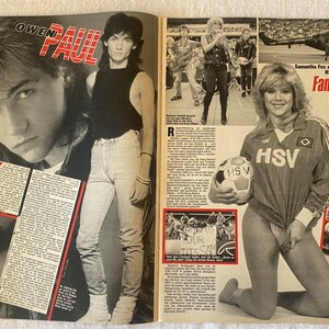 Vintage BRAVO 35/1986 Europe, Madonna, Tom Cruise, Morten Harket, Andy McCarthy image 3