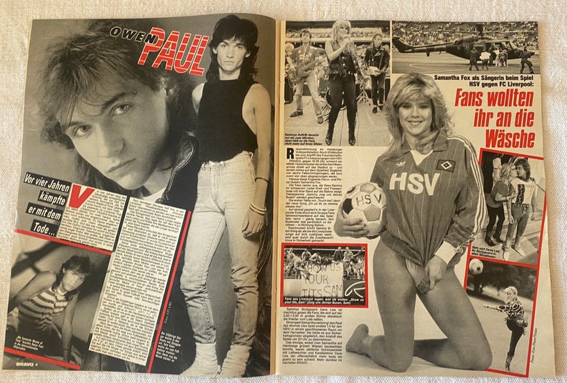 Vintage BRAVO 35/1986 Europe, Madonna, Tom Cruise, Morten Harket, Andy McCarthy image 3