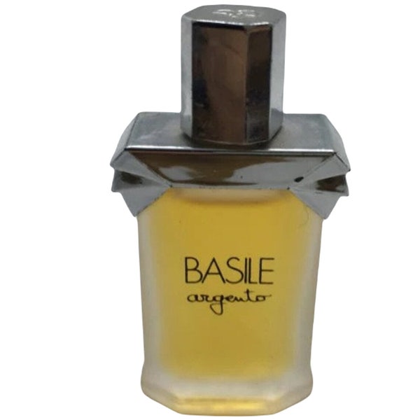 Basile Argento by Basile Eau de Parfum Miniature Perfume Profumo Mini Mignon 5ml 0.17oz 1987 collectible bottle Full Women perfume spicy