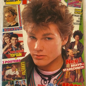 Vintage BRAVO 35/1986 Europe, Madonna, Tom Cruise, Morten Harket, Andy McCarthy image 1