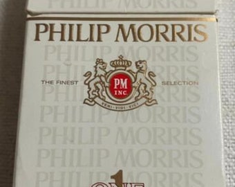 Vintage Philip Morris Ultra Light Filter Cigarette Cigarettes Cigarette Paper Box Empty Cigarette Pack Zigaretten Sigarette Cigarettes