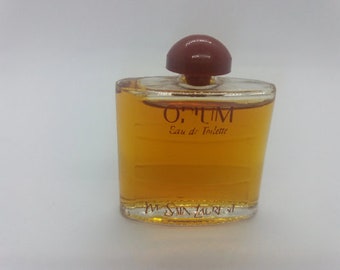 Opium par YSL Yves st Laurent vintage Miniature Mini Parfum parfum EDT 7.5ml Eau de Toilette 1970 Parfum femme complet