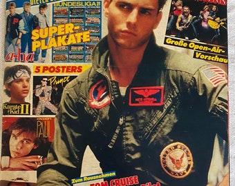 BRAVO Nr.36 28.8.1986 A-HA Samantha Fox Tom Cruise Falco Duran