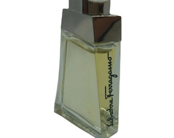 Salvatore Ferragamo Pour Homme Eau de Toilette Perfume Miniature Mini Mignon 5ml 0.17oz 1999 collectible bottle Full Men