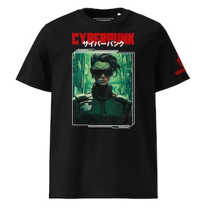 T-shirt | Cyberpunk N.1 [Unisex, Organic Cotton] &quot;Cyberpunk Collection&quot;