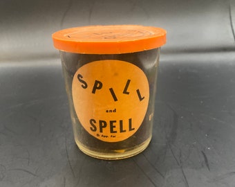 1960s Spill and Spell Game