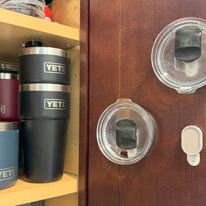 Yeti Tumbler Magslider Lid Storage Mount - 4 pack