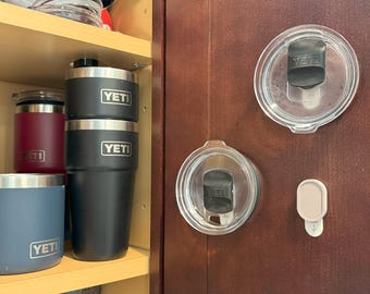 Yeti Tumbler Magslider Lid Storage Mount - 4 pack