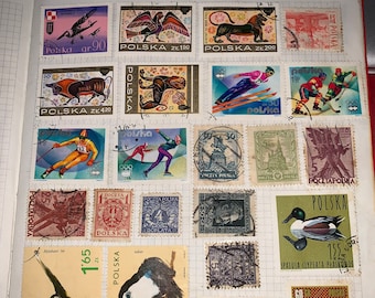 Sellos de Polonia - 1 página