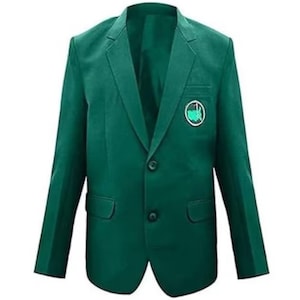 Mens Golf Green Coat Jacket Green Sports Coat Green Golf Blazer Golf Green Jacket Sport Green Blazer image 1