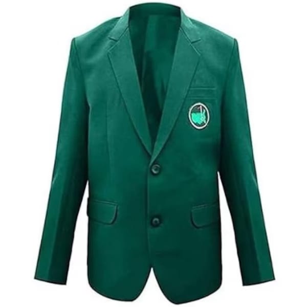 Herren Golf Grüne Manteljacke | Grüne Sportjacke | Grüner Golf Blazer | Golf grüne Jacke | Sportlicher grüner Blazer