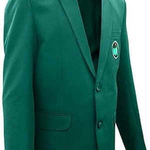 Manteau vert golf pour homme Manteau sport vert Blazer de golf vert Veste vert golf Blazer sport vert image 2